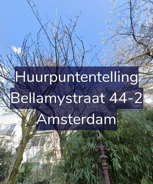 Foto gevel Huurpuntentelling voor Bellamystraat 44-2, Amsterdam