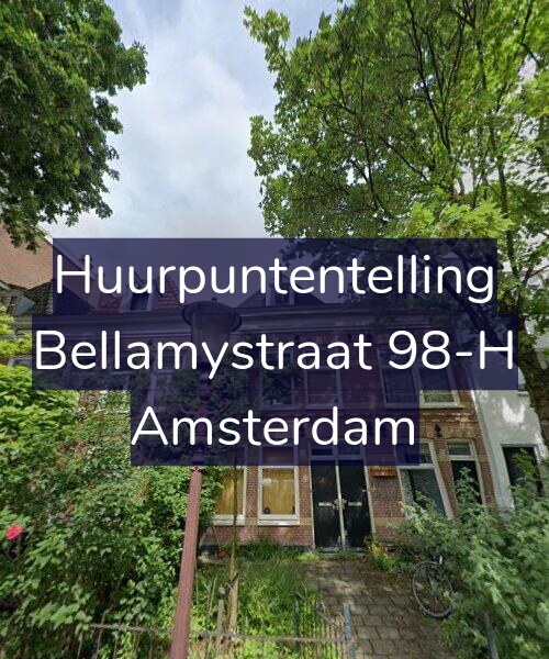 Foto gevel Huurpuntentelling voor Bellamystraat 98-H, Amsterdam