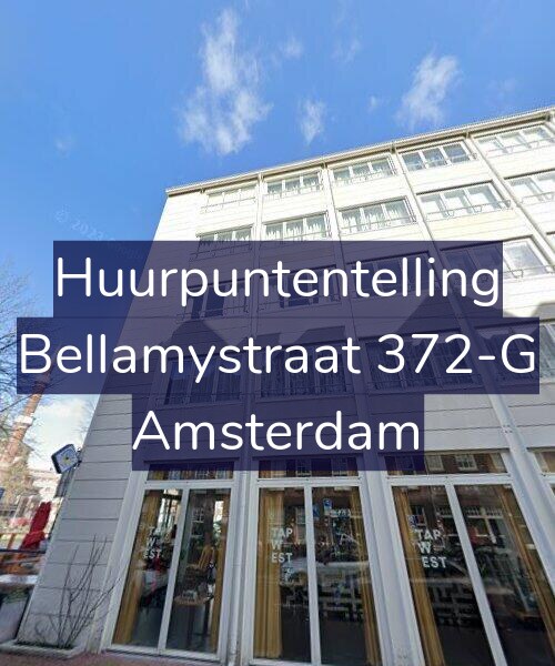Foto gevel Huurpuntentelling voor Bellamystraat 372-G, Amsterdam