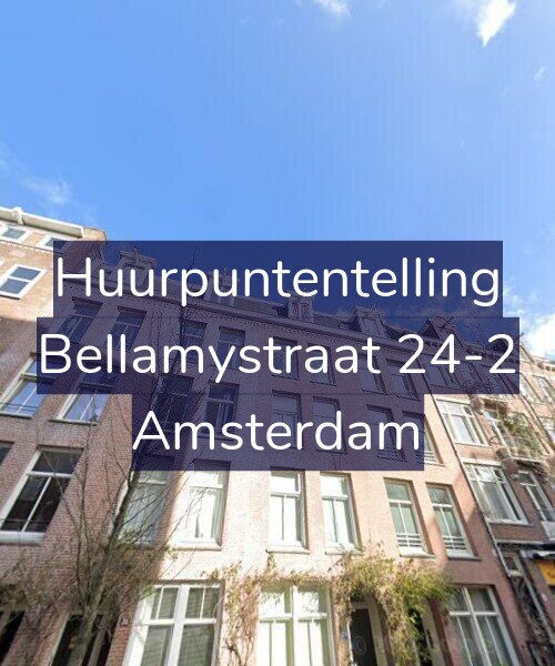 Foto gevel Huurpuntentelling voor Bellamystraat 24-2, Amsterdam