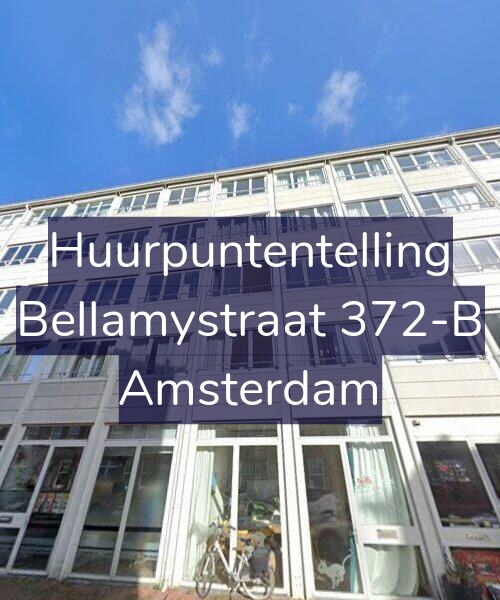 Foto gevel Huurpuntentelling voor Bellamystraat 372-B, Amsterdam