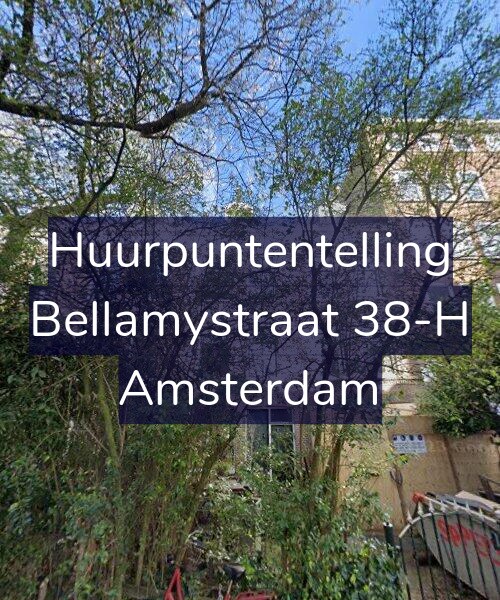 Foto gevel Huurpuntentelling voor Bellamystraat 38-H, Amsterdam