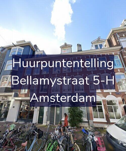 Foto gevel Huurpuntentelling voor Bellamystraat 5-H, Amsterdam