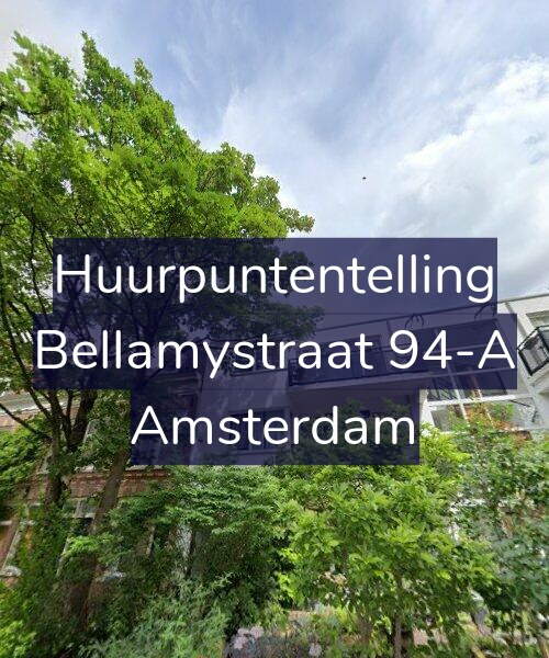Foto gevel Huurpuntentelling voor Bellamystraat 94-A, Amsterdam
