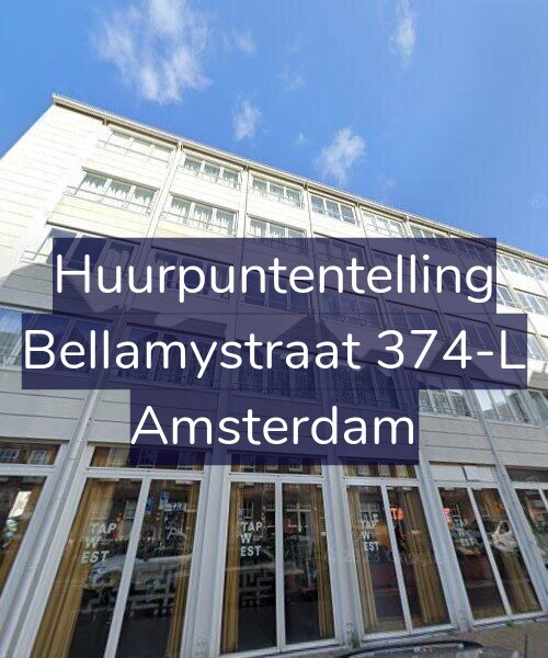 Foto gevel Huurpuntentelling voor Bellamystraat 374-L, Amsterdam