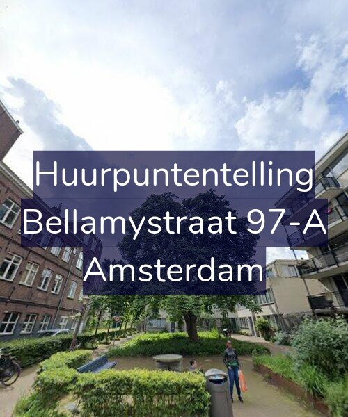 Foto gevel Huurpuntentelling voor Bellamystraat 97-A, Amsterdam