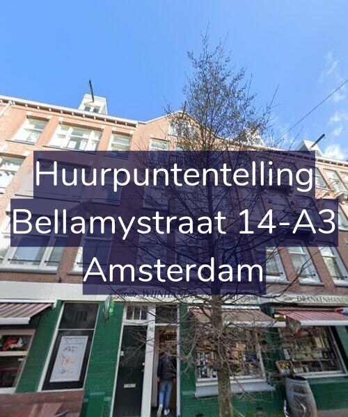 Foto gevel Huurpuntentelling voor Bellamystraat 14-A3, Amsterdam