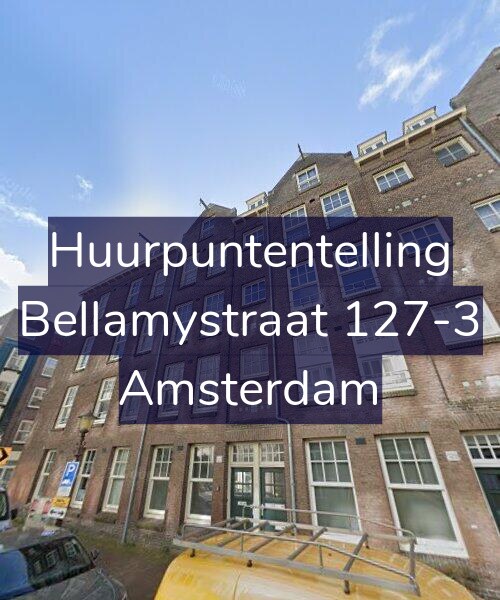 Foto gevel Huurpuntentelling voor Bellamystraat 127-3, Amsterdam