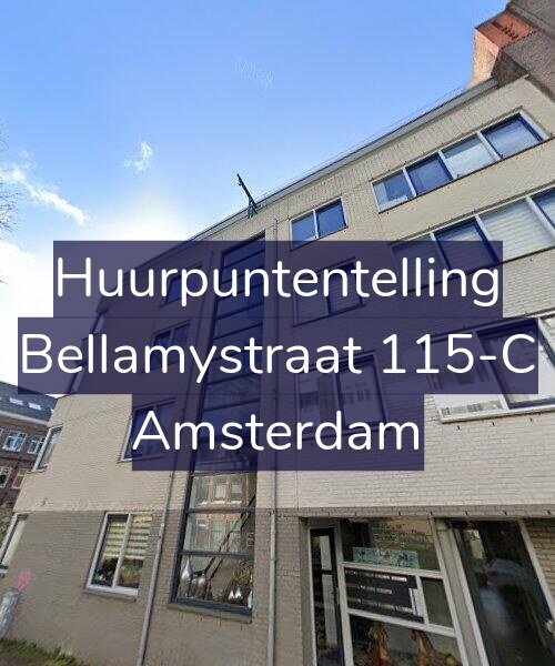 Foto gevel Huurpuntentelling voor Bellamystraat 115-C, Amsterdam