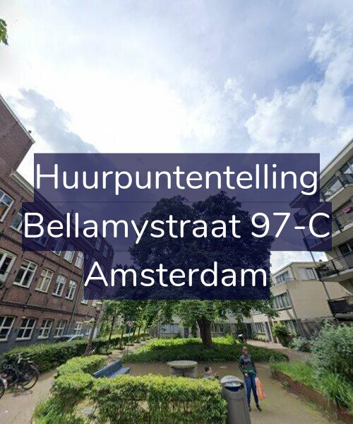 Foto gevel Huurpuntentelling voor Bellamystraat 97-C, Amsterdam
