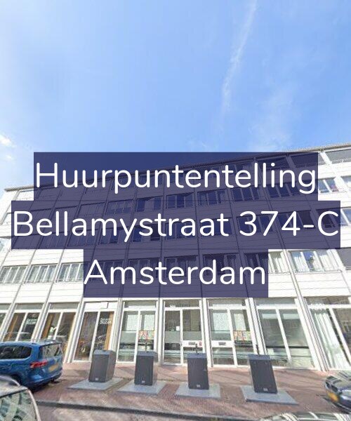 Foto gevel Huurpuntentelling voor Bellamystraat 374-C, Amsterdam
