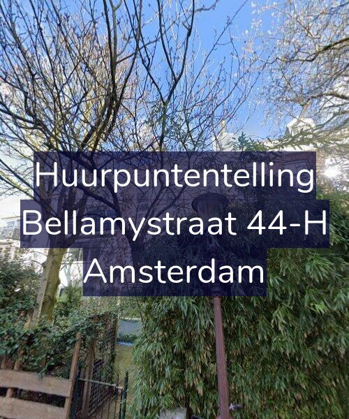 Foto gevel Huurpuntentelling voor Bellamystraat 44-H, Amsterdam