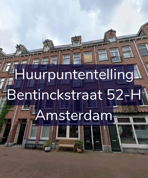 Foto gevel Huurpuntentelling voor Bentinckstraat 52-H, Amsterdam