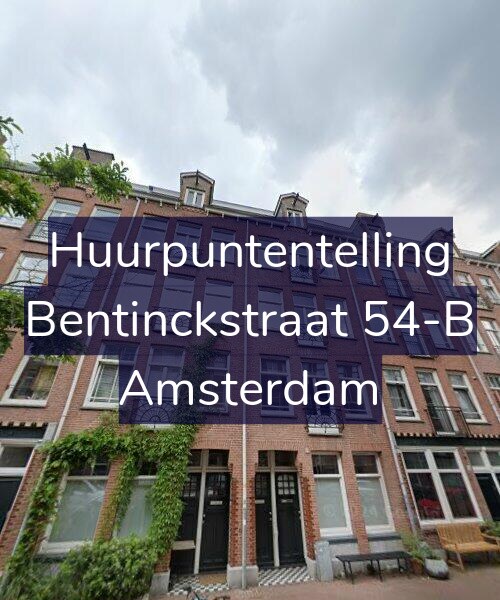 Foto gevel Huurpuntentelling voor Bentinckstraat 54-B, Amsterdam