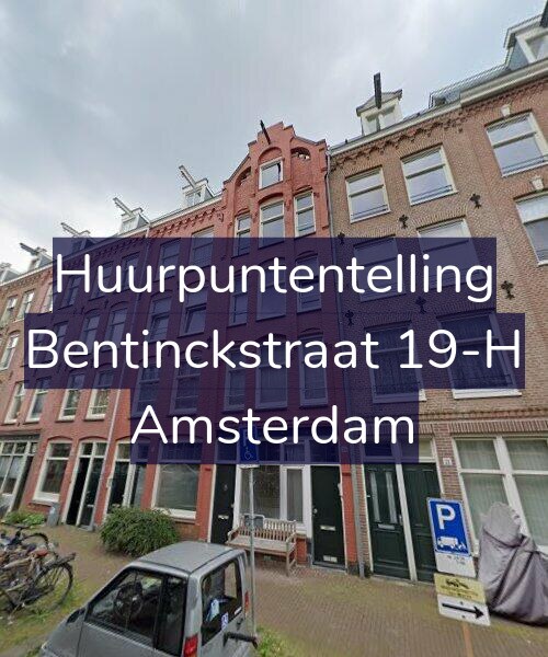 Foto gevel Huurpuntentelling voor Bentinckstraat 19-H, Amsterdam