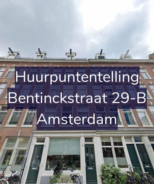 Foto gevel Huurpuntentelling voor Bentinckstraat 29-B, Amsterdam