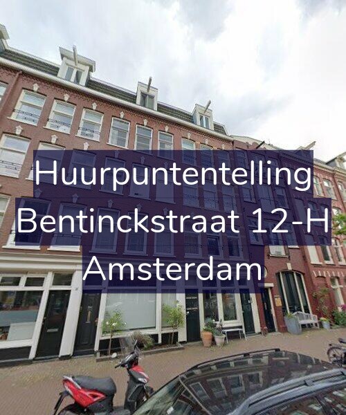 Foto gevel Huurpuntentelling voor Bentinckstraat 12-H, Amsterdam