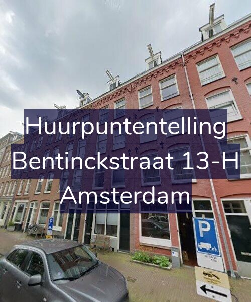 Foto gevel Huurpuntentelling voor Bentinckstraat 13-H, Amsterdam