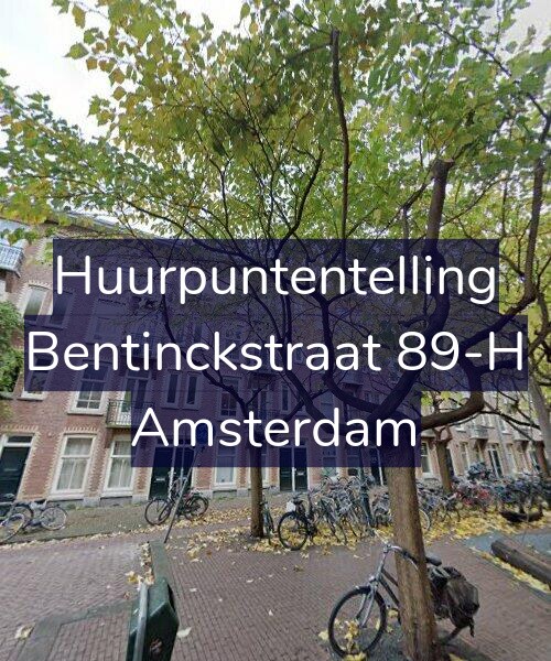 Foto gevel Huurpuntentelling voor Bentinckstraat 89-H, Amsterdam