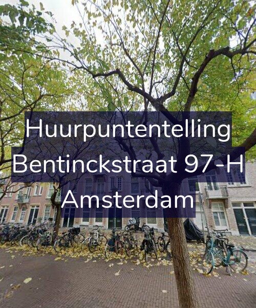 Foto gevel Huurpuntentelling voor Bentinckstraat 97-H, Amsterdam