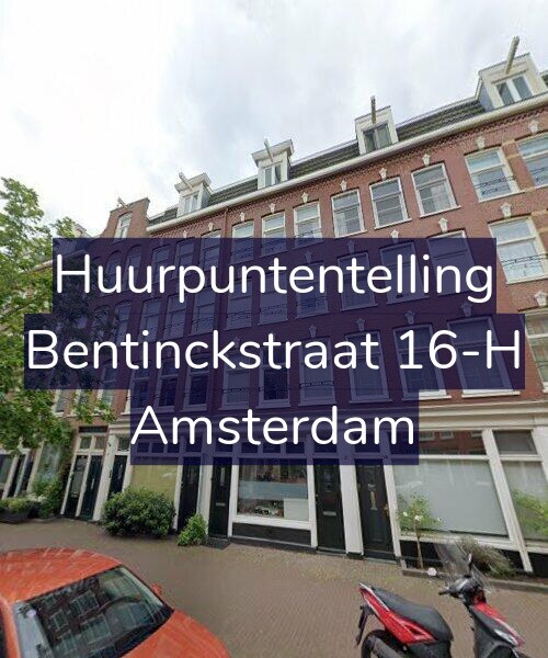 Foto gevel Huurpuntentelling voor Bentinckstraat 16-H, Amsterdam