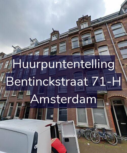 Foto gevel Huurpuntentelling voor Bentinckstraat 71-H, Amsterdam