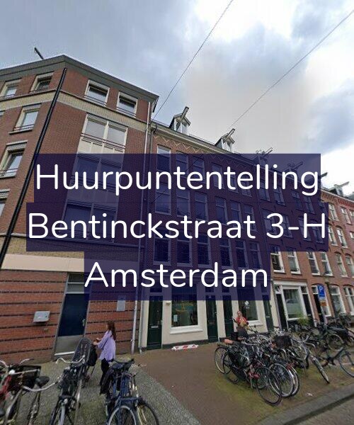 Foto gevel Huurpuntentelling voor Bentinckstraat 3-H, Amsterdam