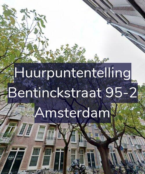 Foto gevel Huurpuntentelling voor Bentinckstraat 95-2, Amsterdam