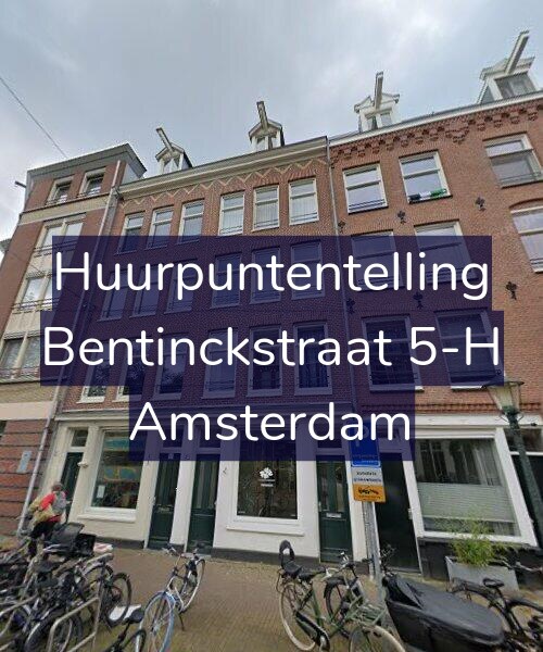 Foto gevel Huurpuntentelling voor Bentinckstraat 5-H, Amsterdam