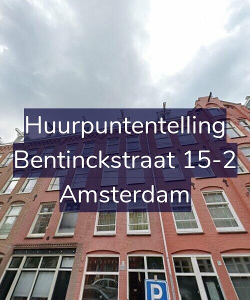 Foto gevel Huurpuntentelling voor Bentinckstraat 15-2, Amsterdam