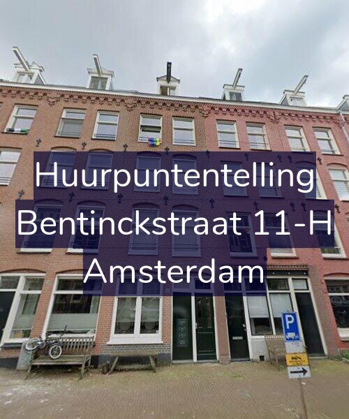 Foto gevel Huurpuntentelling voor Bentinckstraat 11-H, Amsterdam