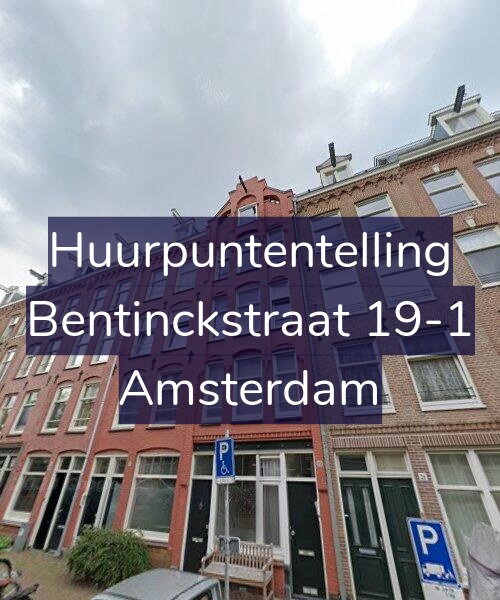 Foto gevel Huurpuntentelling voor Bentinckstraat 19-1, Amsterdam