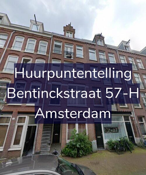Foto gevel Huurpuntentelling voor Bentinckstraat 57-H, Amsterdam