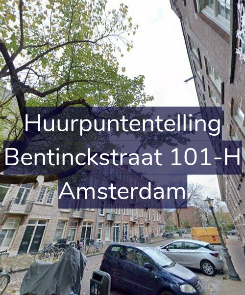 Foto gevel Huurpuntentelling voor Bentinckstraat 101-H, Amsterdam