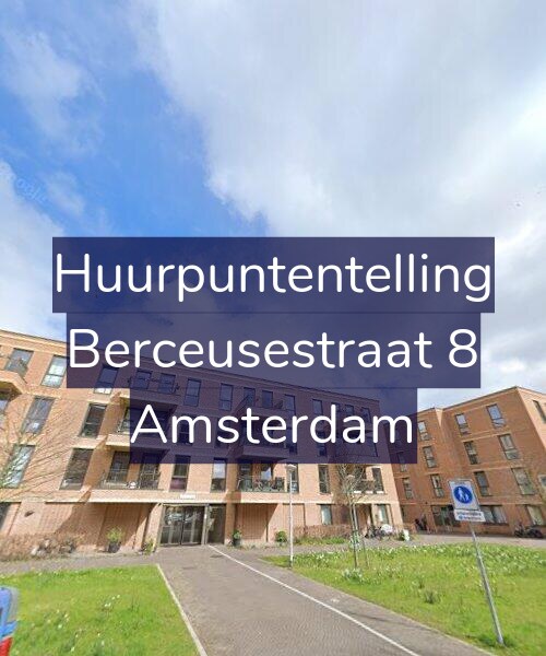 Foto gevel Huurpuntentelling voor Berceusestraat 8, Amsterdam