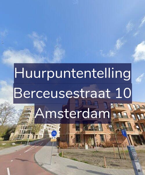 Foto gevel Huurpuntentelling voor Berceusestraat 10, Amsterdam