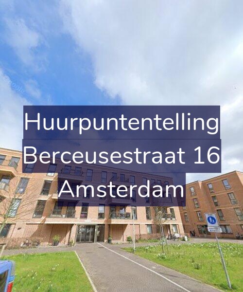 Foto gevel Huurpuntentelling voor Berceusestraat 16, Amsterdam