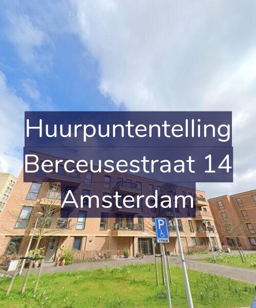 Foto gevel Huurpuntentelling voor Berceusestraat 14, Amsterdam