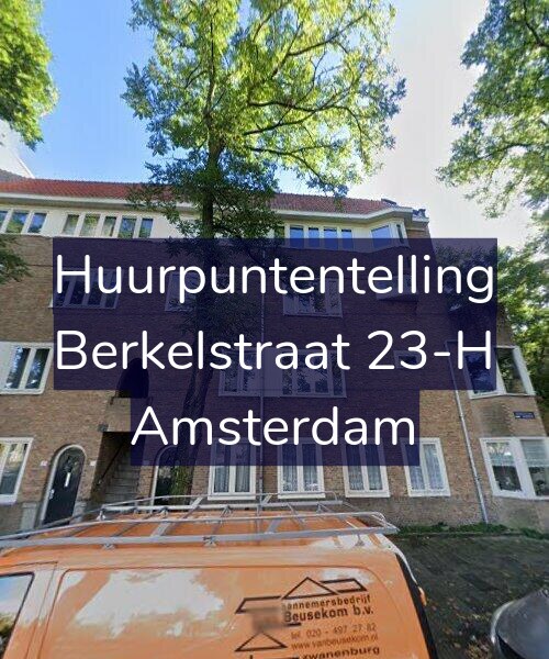 Foto gevel Huurpuntentelling voor Berkelstraat 23-H, Amsterdam