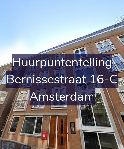 Foto gevel Huurpuntentelling voor Bernissestraat 16-C, Amsterdam