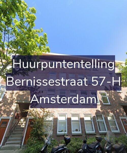 Foto gevel Huurpuntentelling voor Bernissestraat 57-H, Amsterdam