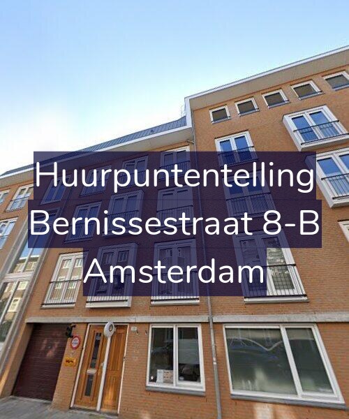 Foto gevel Huurpuntentelling voor Bernissestraat 8-B, Amsterdam