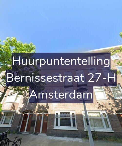 Foto gevel Huurpuntentelling voor Bernissestraat 27-H, Amsterdam