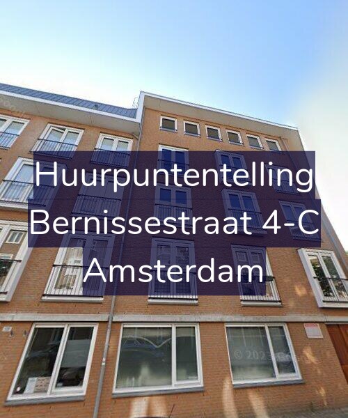 Foto gevel Huurpuntentelling voor Bernissestraat 4-C, Amsterdam