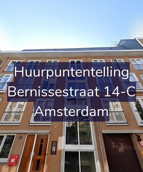 Foto gevel Huurpuntentelling voor Bernissestraat 14-C, Amsterdam