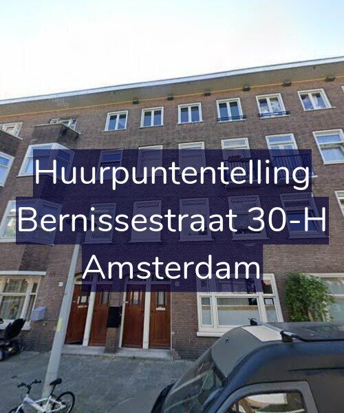 Foto gevel Huurpuntentelling voor Bernissestraat 30-H, Amsterdam