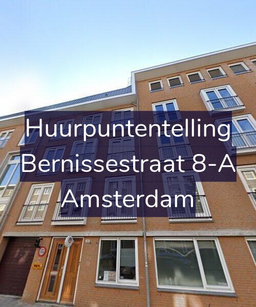 Foto gevel Huurpuntentelling voor Bernissestraat 8-A, Amsterdam