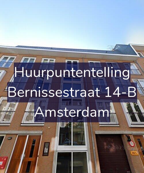 Foto gevel Huurpuntentelling voor Bernissestraat 14-B, Amsterdam