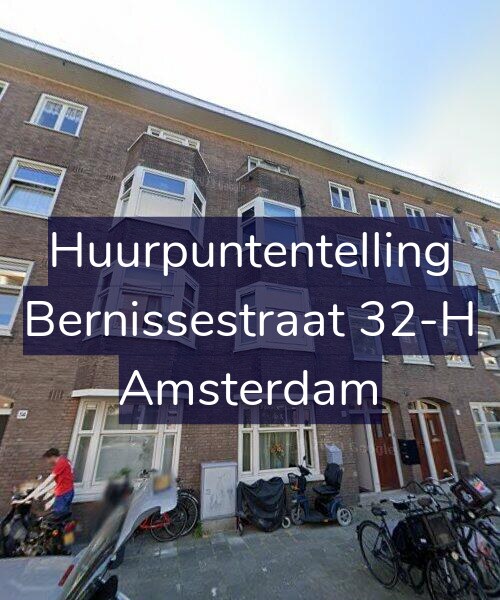 Foto gevel Huurpuntentelling voor Bernissestraat 32-H, Amsterdam