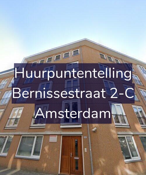 Foto gevel Huurpuntentelling voor Bernissestraat 2-C, Amsterdam